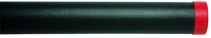 Capped Carp/Beachcaster Plastic Rod Tubes Black Large